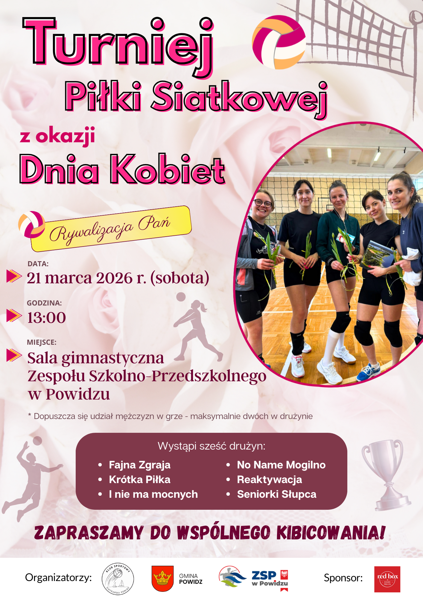 Turniej Piłki Siatkowej z&nbsp;okazji Dnia Kobiet w&nbsp;Powidzu